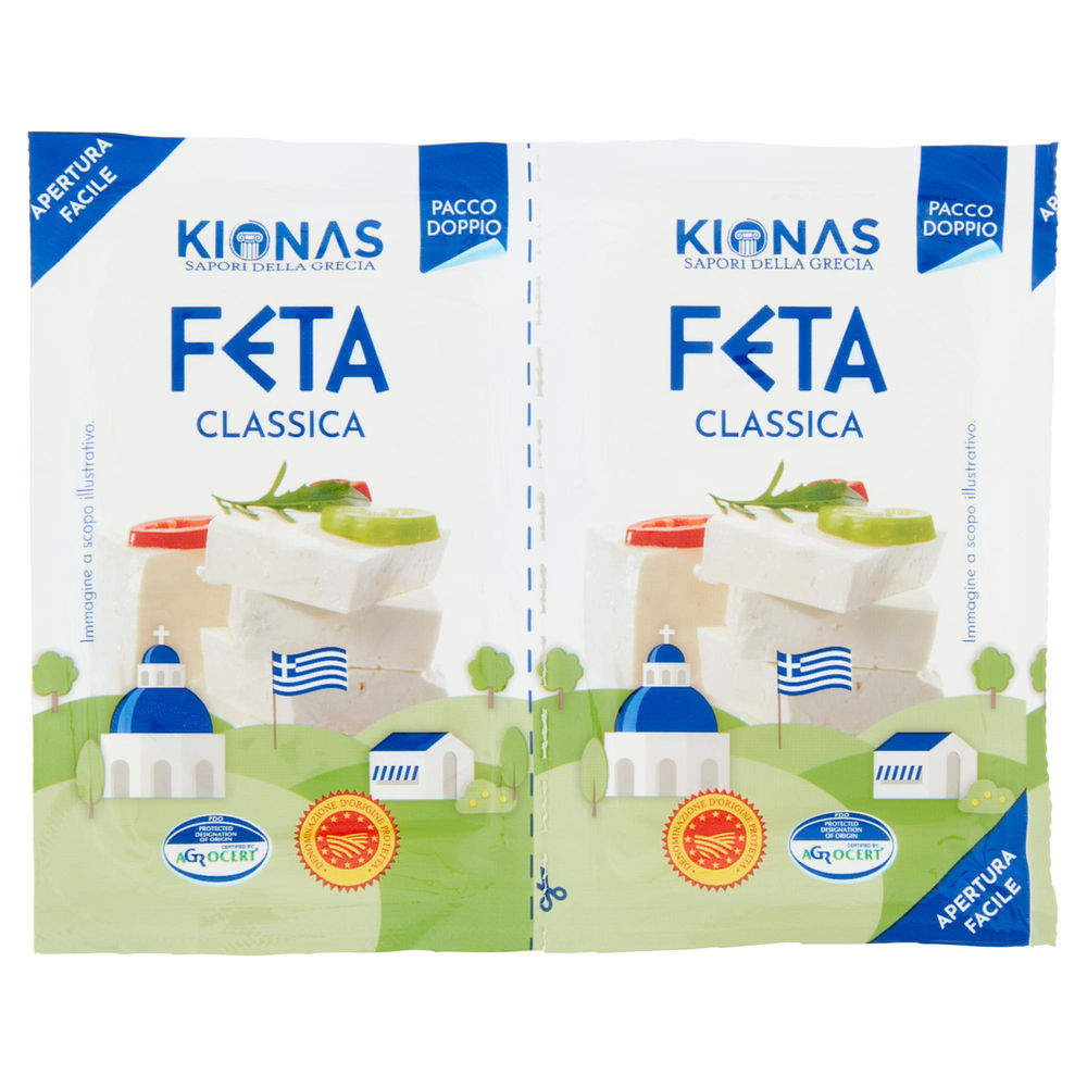 KIONAS FETA D.O.P. ATLANTE TWIN PACK 2X125G - 0