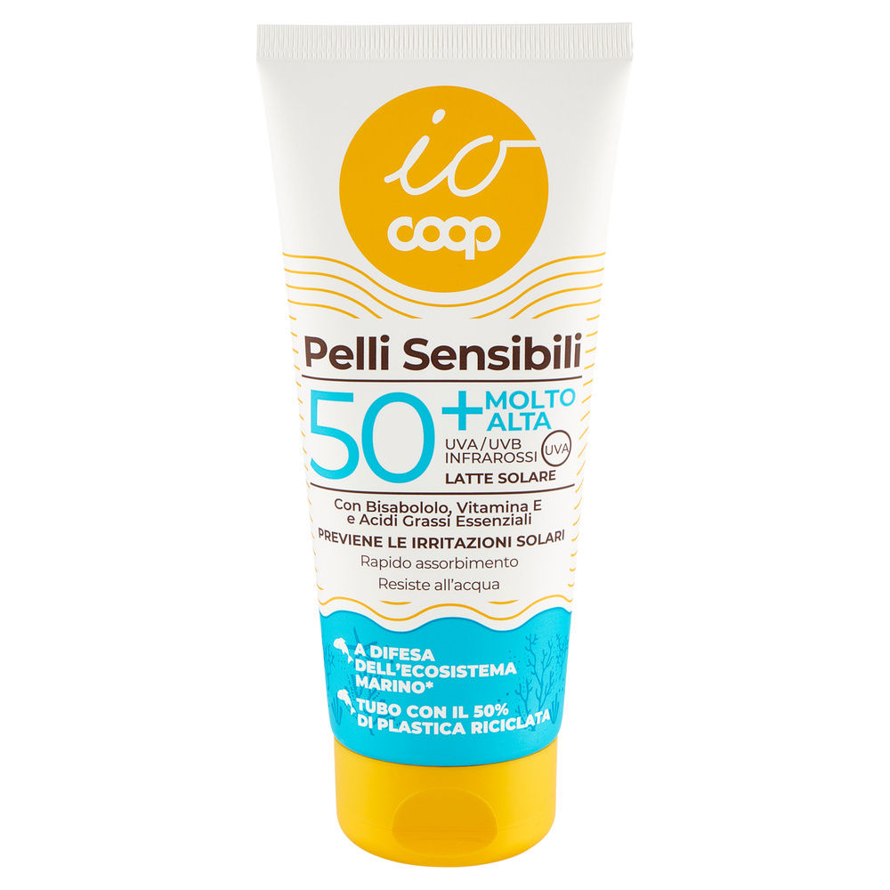 LATTE SOLARE PELLI SENSIBILI FP50+ COOP IO ML 200 - 6