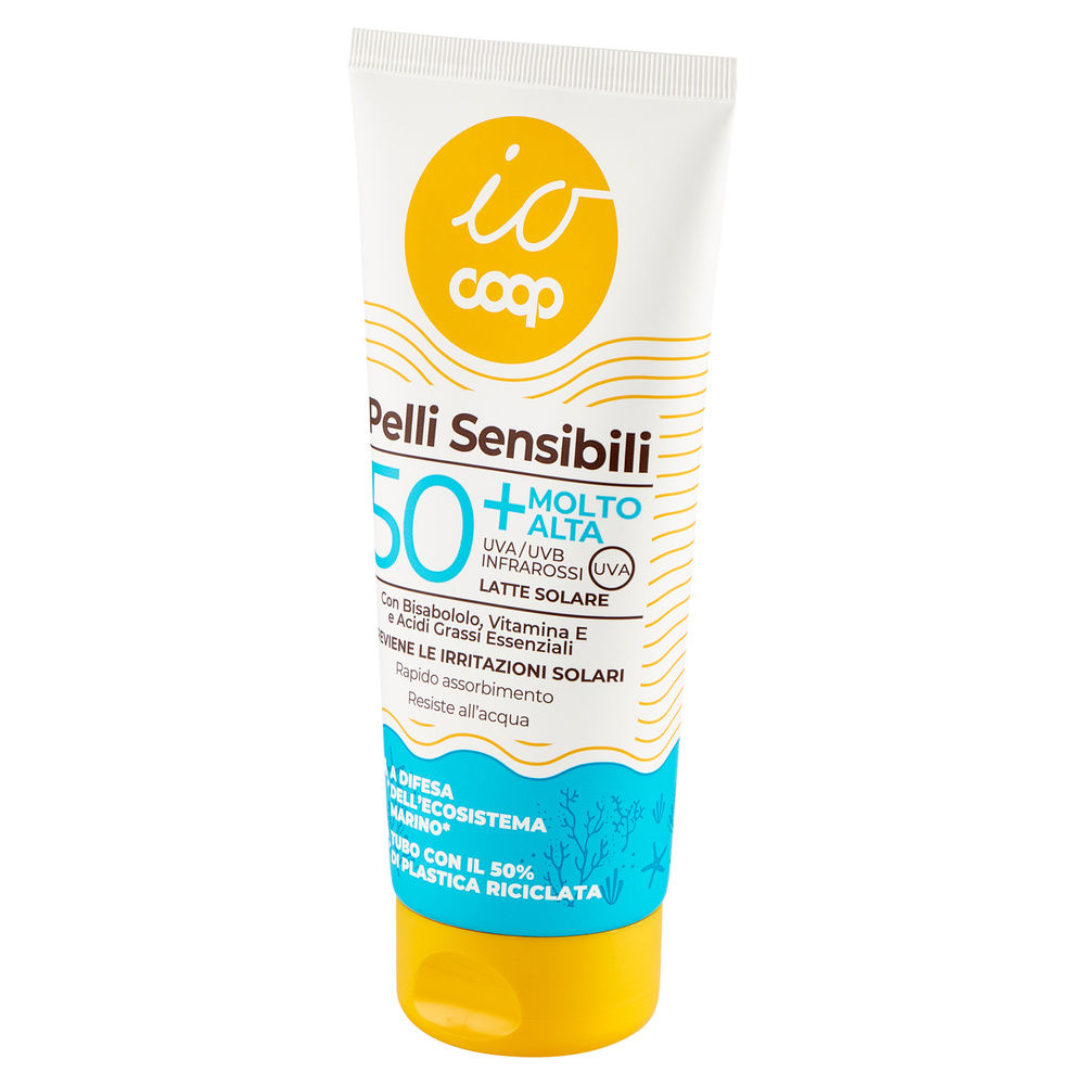 LATTE SOLARE PELLI SENSIBILI FP50+ COOP IO ML 200 - 5