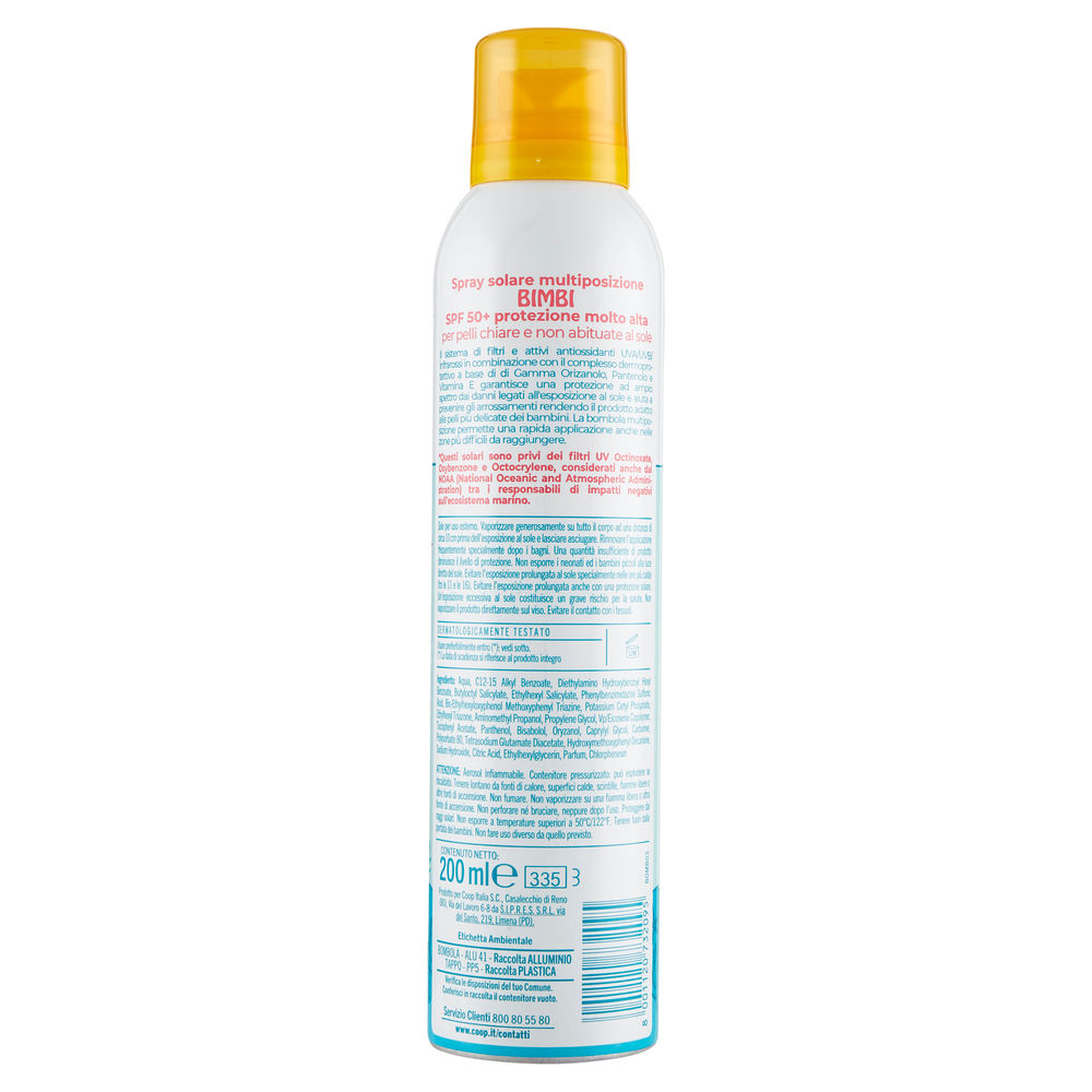 SPRAY SOLARE BAMBINI FP50+ COOP IO ML 200 - 1