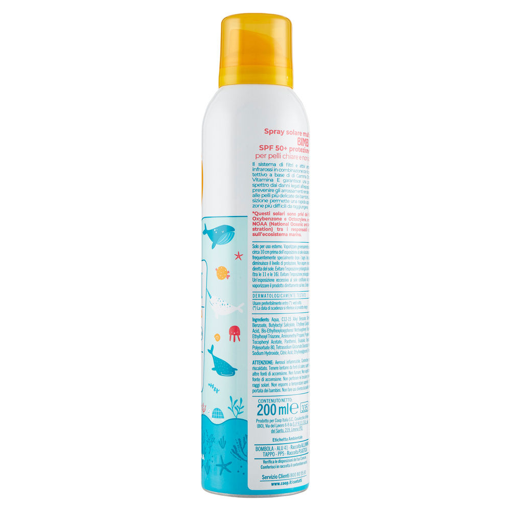 SPRAY SOLARE BAMBINI FP50+ COOP IO ML 200 - 5
