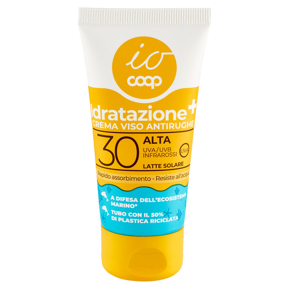CREMA SOLARE VISO IDRATAZIONE+ FP30 COOP IO ML 50 - 2