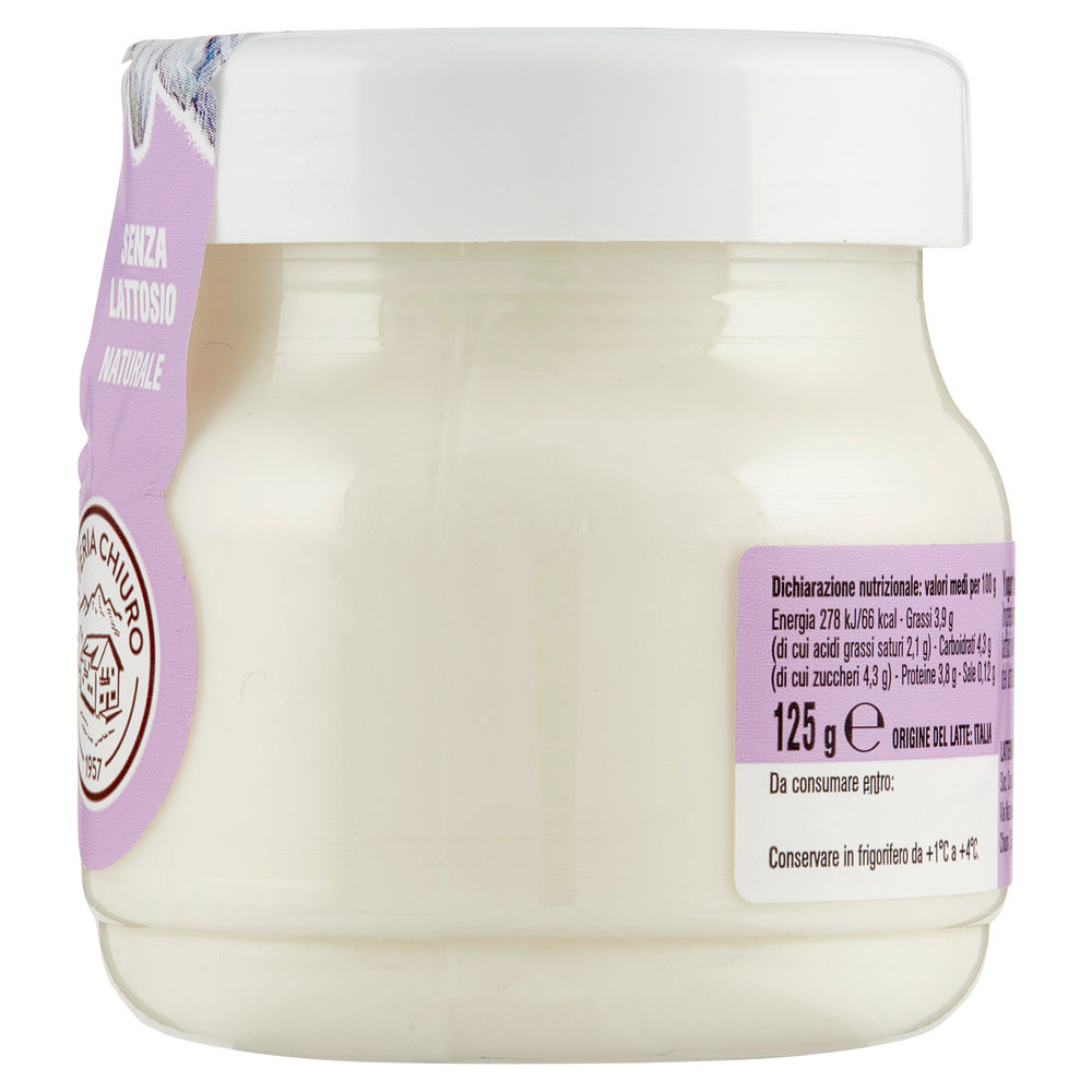YOGURT ALPIYO' SENZA LATTOSIO BIANCO NATURALE 125 G - 5