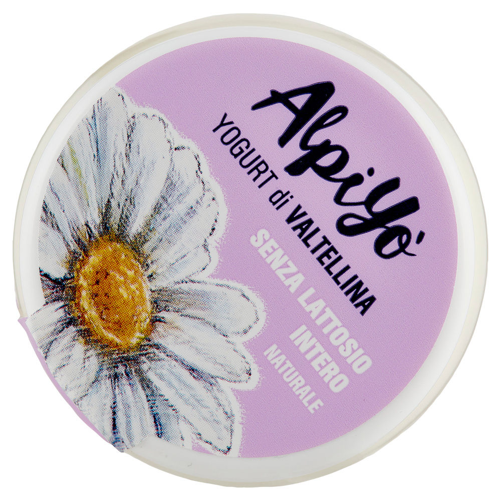YOGURT ALPIYO' SENZA LATTOSIO BIANCO NATURALE 125 G - 6