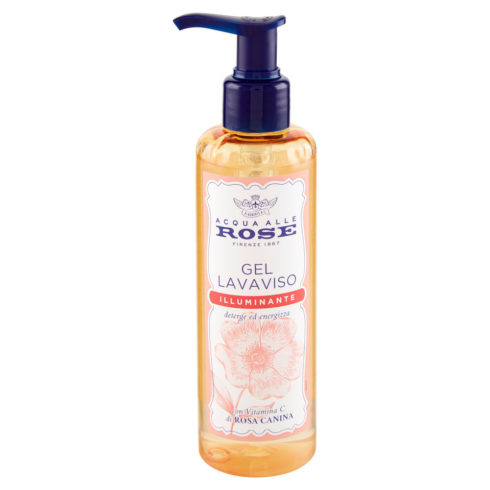 GEL LAVAVISO ILLUMINANTE ACQUA ALLE ROSE ML 200 - 2