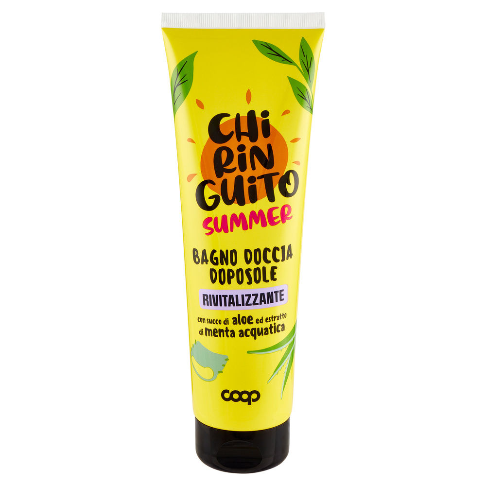 BAGNO DOCCIA DOPOSOLE ALOE E MENTA COOP CHIRINGUITO ML 300 - 2