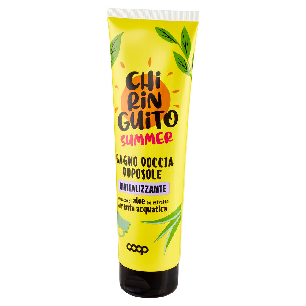 BAGNO DOCCIA DOPOSOLE ALOE E MENTA COOP CHIRINGUITO ML 300 - 3