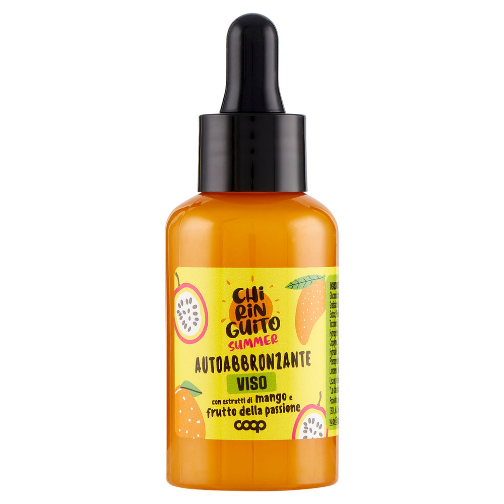 Autoabbronzante viso graduale coop chiringuito ml 50