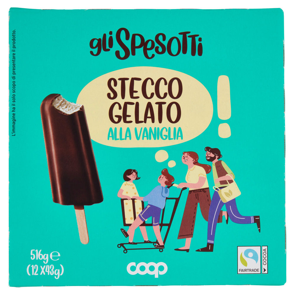GELATO STECCO ALLA VANIGLIA GLI SPESOTTI COOP X12 G 516 - 7
