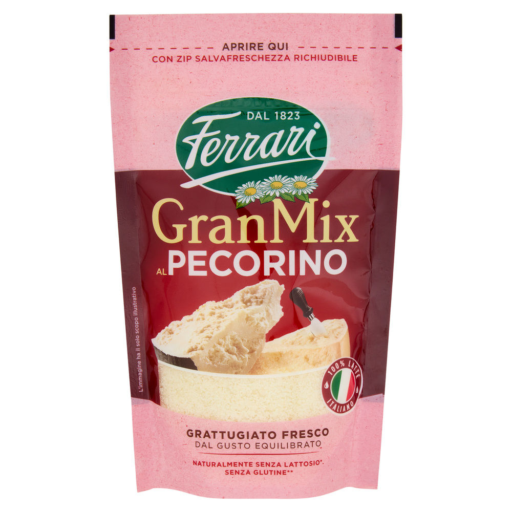 PECORINO GRATTUGIATO GRANMIX FERRARI BUSTA 100 G - 6