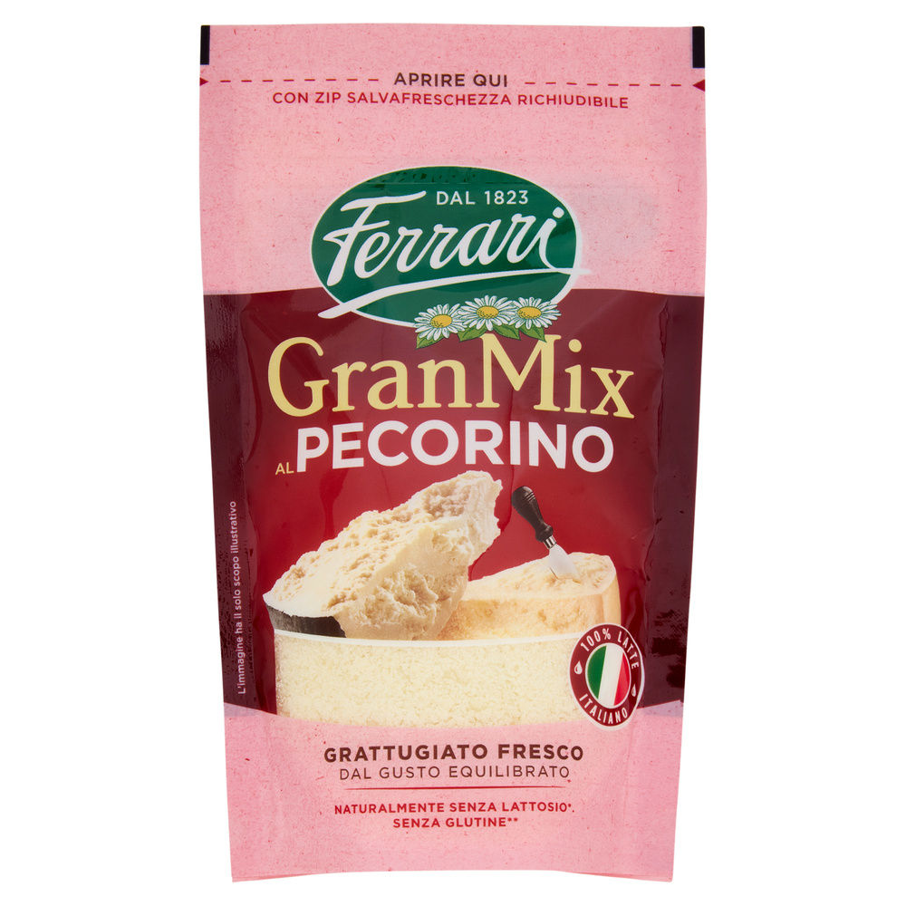 PECORINO GRATTUGIATO GRANMIX FERRARI BUSTA 100 G - 0
