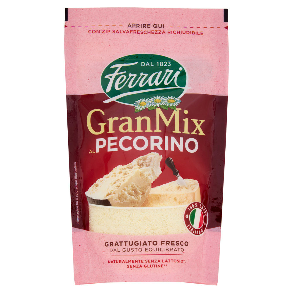 PECORINO GRATTUGIATO GRANMIX FERRARI BUSTA 100 G - 4