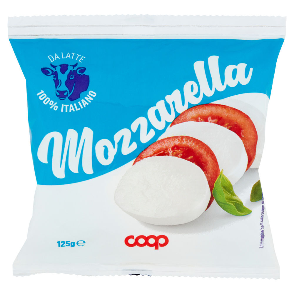 MOZZARELLA COOP BUSTA G 200 SGOCC. G 125 - 6