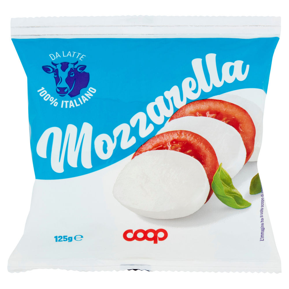 MOZZARELLA COOP BUSTA G 200 SGOCC. G 125 - 7
