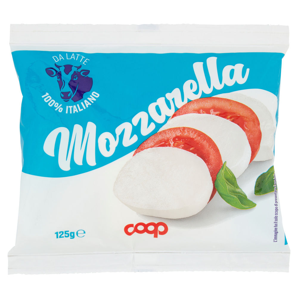 MOZZARELLA COOP BUSTA G 200 SGOCC. G 125 - 1