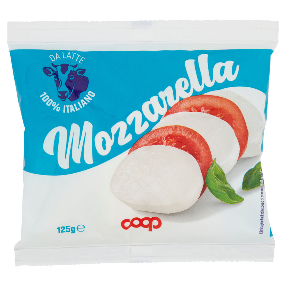 MOZZARELLA COOP BUSTA G 200 SGOCC. G 125 - 22