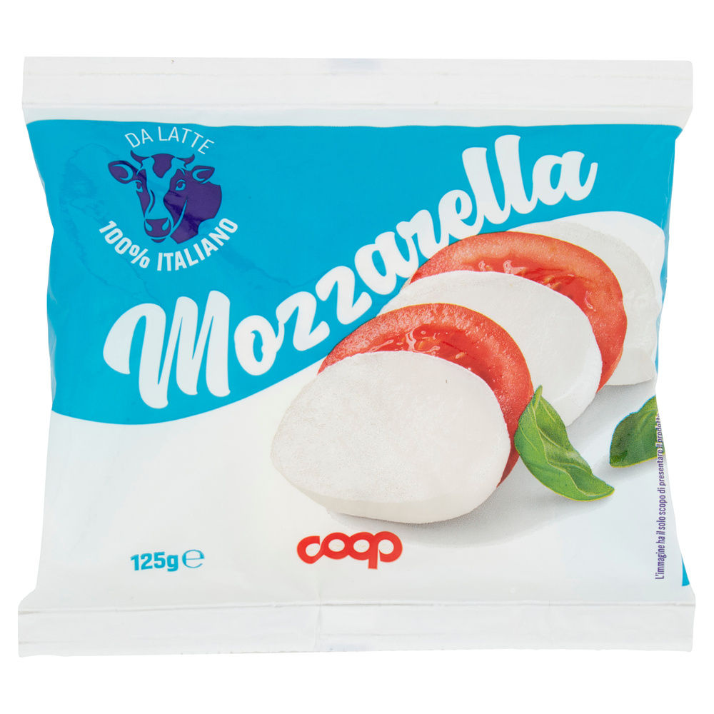 MOZZARELLA COOP BUSTA G 200 SGOCC. G 125 - 15