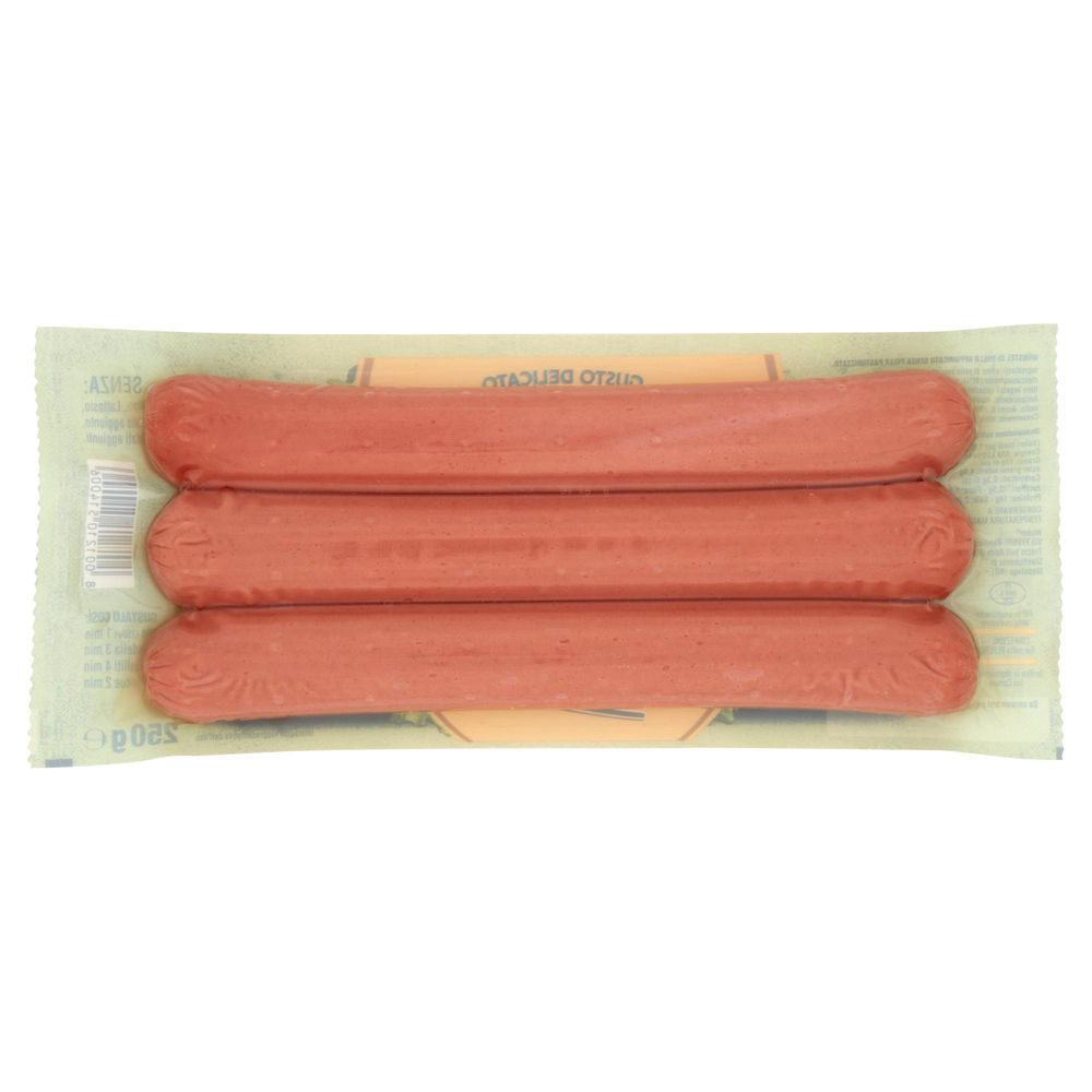 WURSTEL WUBERONE POLLO L'ORIGINALE  3 PZ GR.250 - 1