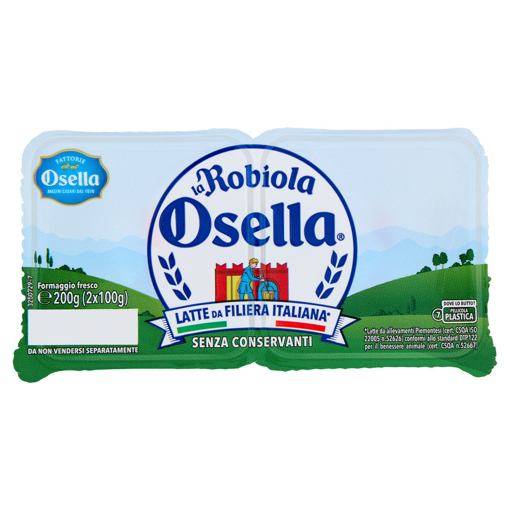 ROBIOLA OSELLA TWIN PACK 2X100 G - 0