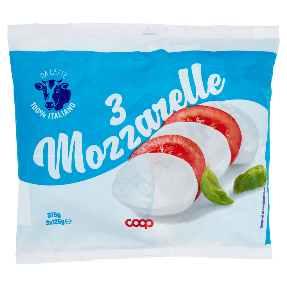MOZZARELLA COOP BUSTA 600 G SGOCC. G125X3PZ G 375 - 6