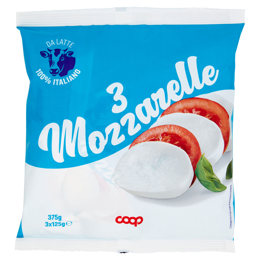 Mozzarella coop busta 600 g sgocc. g125x3pz g 375