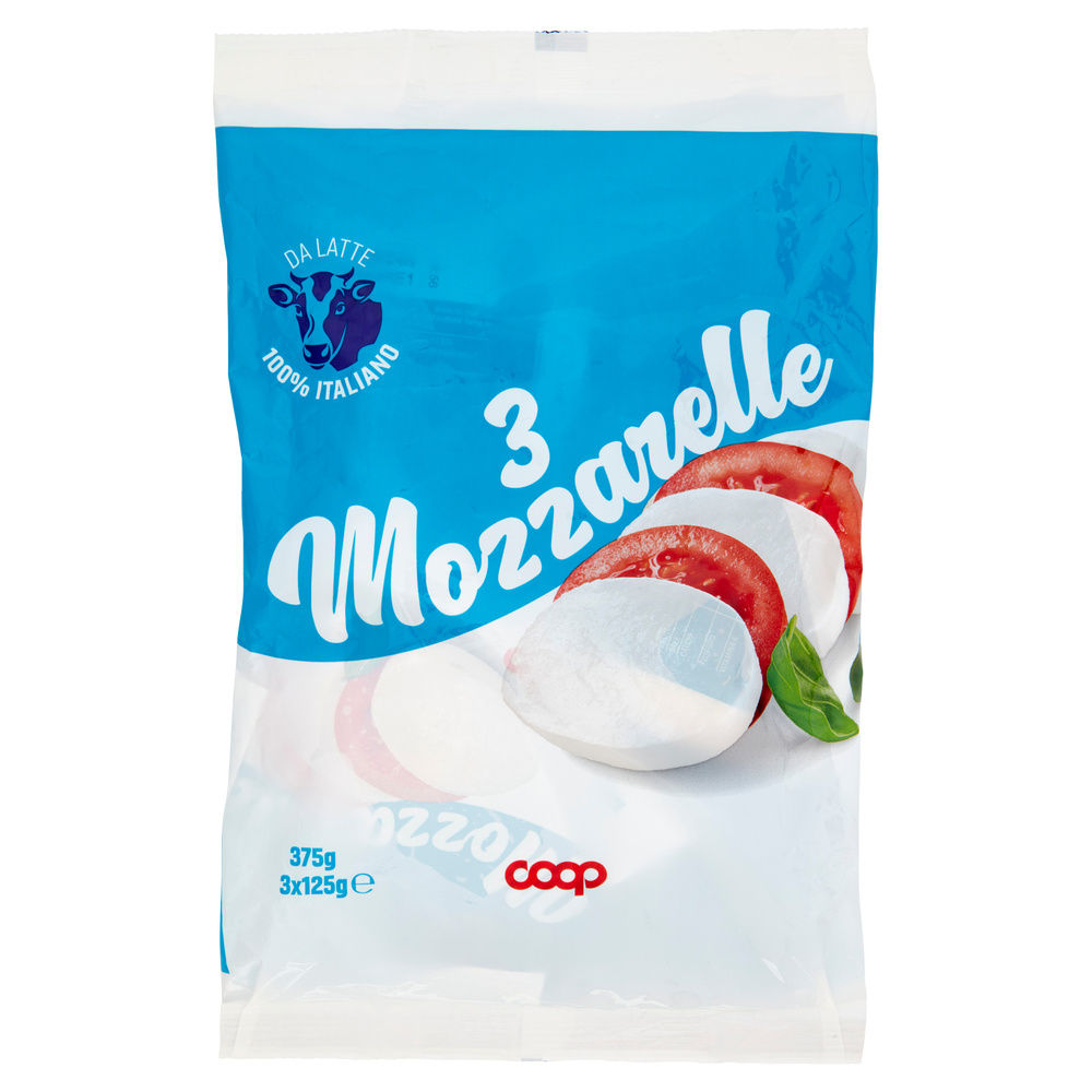 MOZZARELLA COOP BUSTA 600 G SGOCC. G125X3PZ G 375 - 16