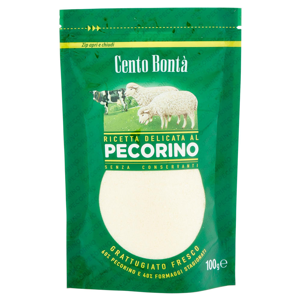 FORMAGGIO GRATTUGIATO RICETTA DELICATA AL PECORINO BIRAGHI BS 100 G - 5