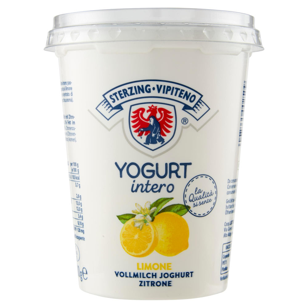 YOGURT CREMOSO VIPITENO LIMONE 500 G - 1