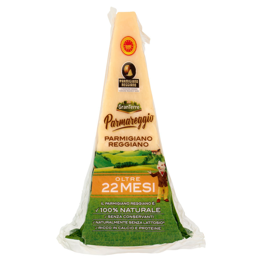 PARMIGIANO REGGIANO DOP SCROST T/ROCCIA STAG.22 M PARMAREGGIO SV ANT RF 450 G CA - 0