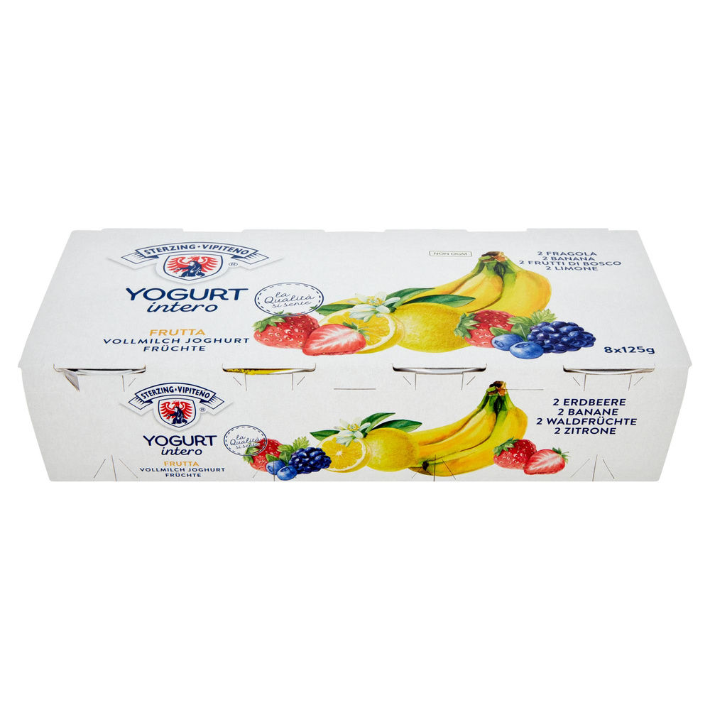 YOG.CREMOSO VIPITENO FRAGOLA/LIMONE/BOSCO/BANANA 8X125 G - 5