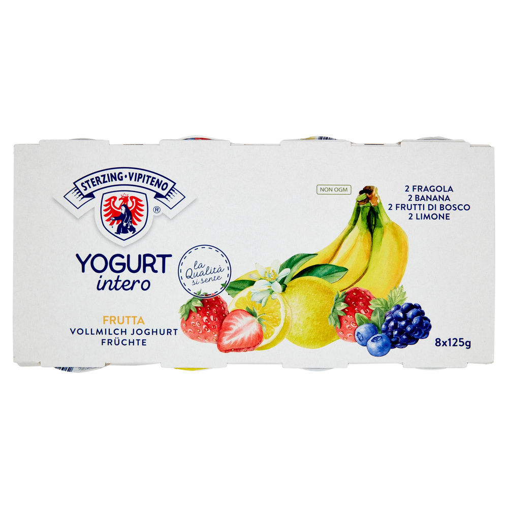YOG.CREMOSO VIPITENO FRAGOLA/LIMONE/BOSCO/BANANA 8X125 G - 6