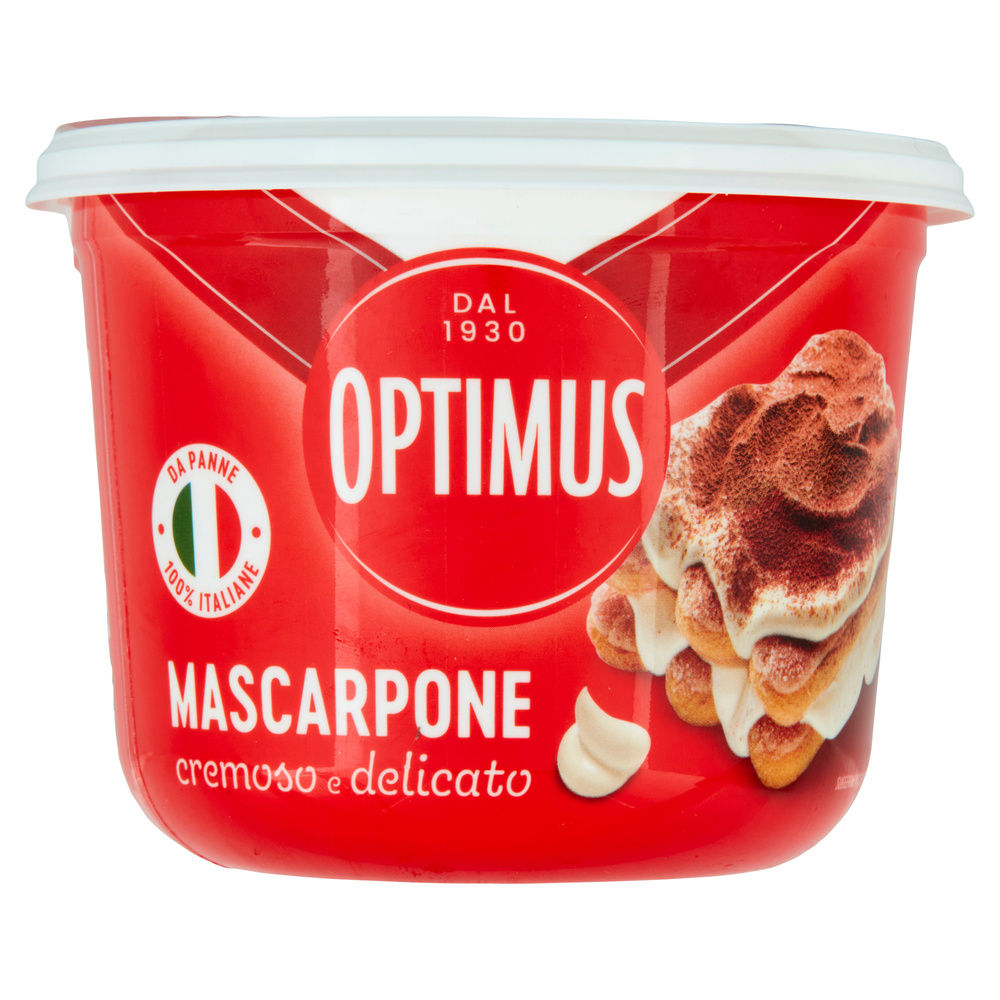 MASCARPONE OPTIMUS LUNGA CONSERVAZIONE 500 G - 6