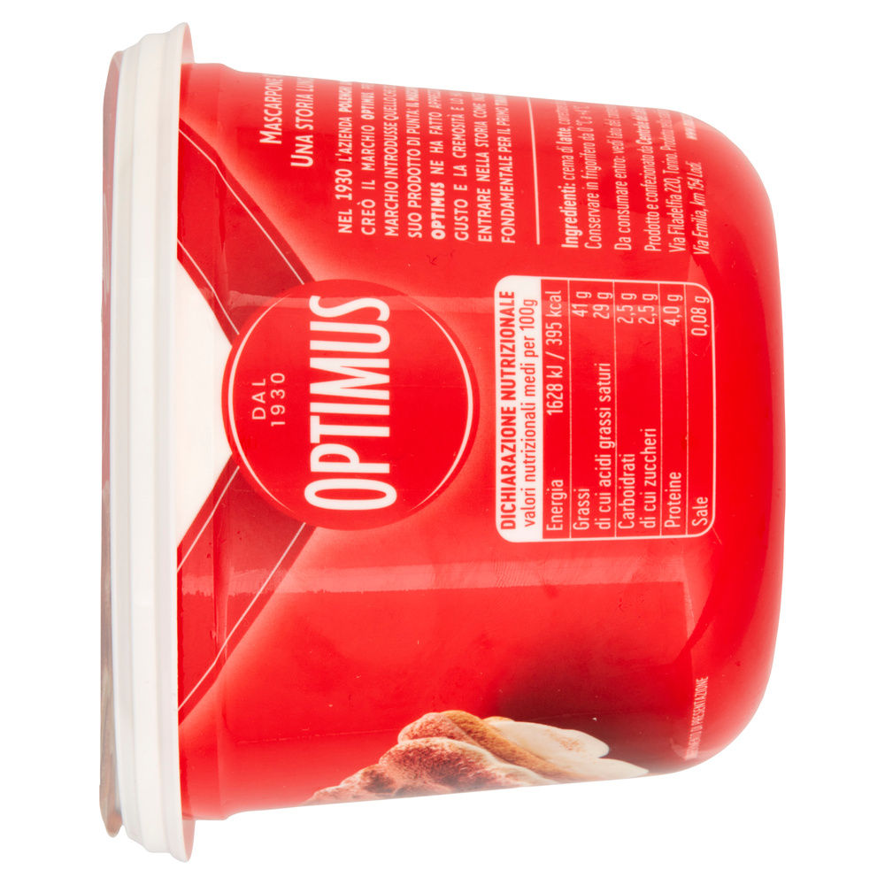 MASCARPONE OPTIMUS LUNGA CONSERVAZIONE 500 G - 3