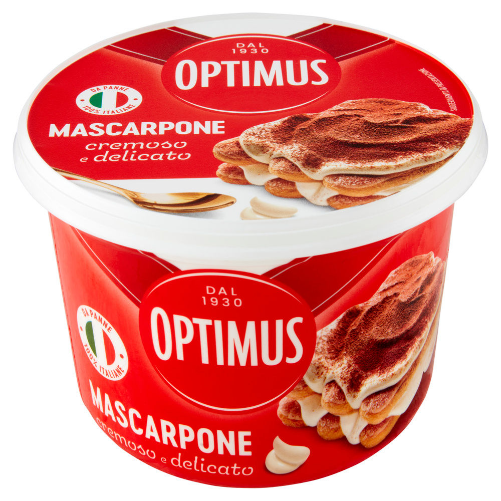 MASCARPONE OPTIMUS LUNGA CONSERVAZIONE 500 G - 5