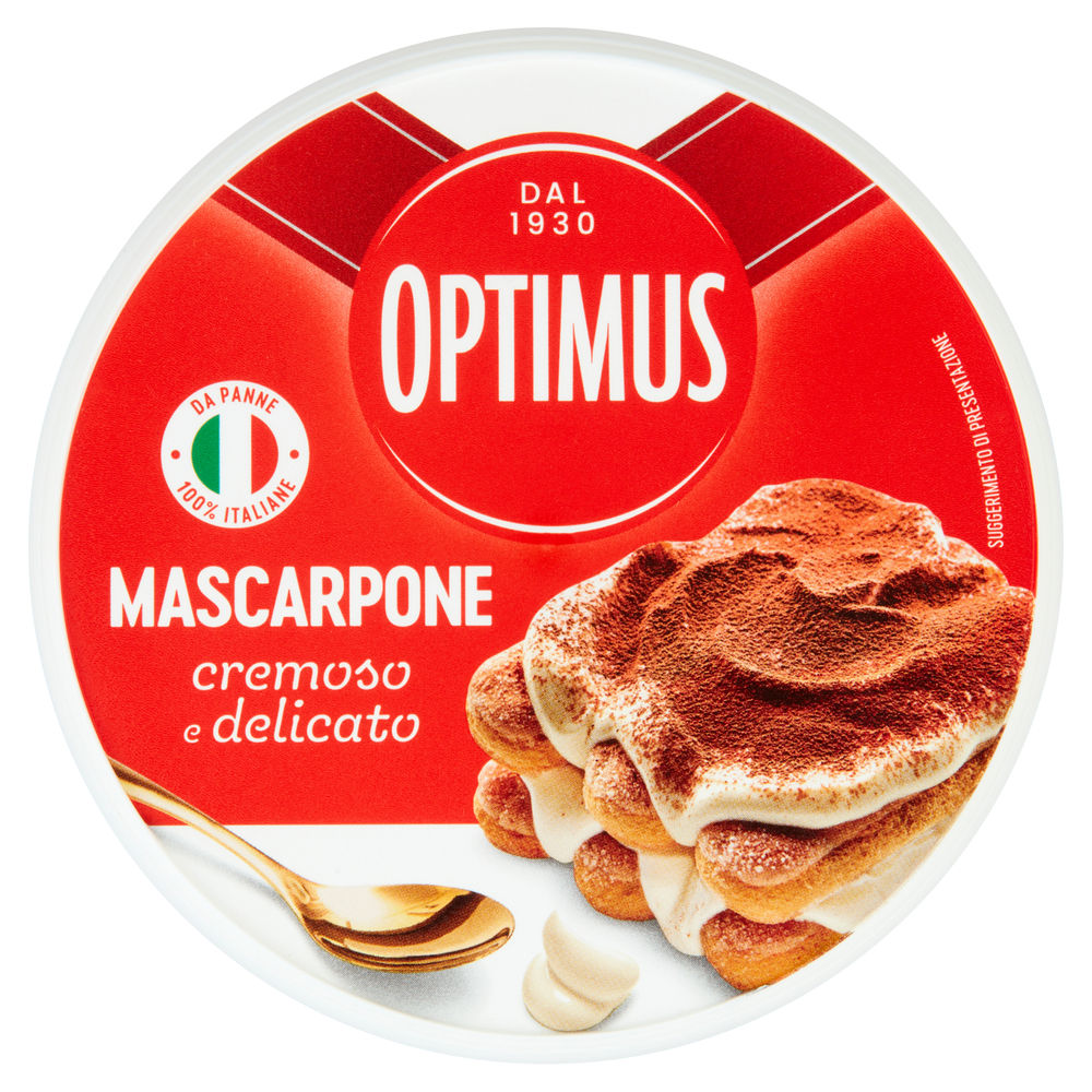 MASCARPONE OPTIMUS LUNGA CONSERVAZIONE 500 G - 0
