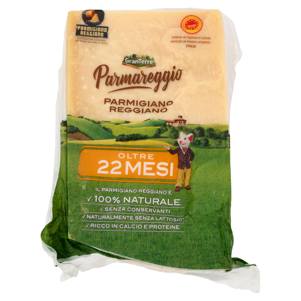 PARMIGIANO REGGIANO DOP 22 MESI T/ROCCIA PARMAREGGIO SV ANT RF 800G CA - 2