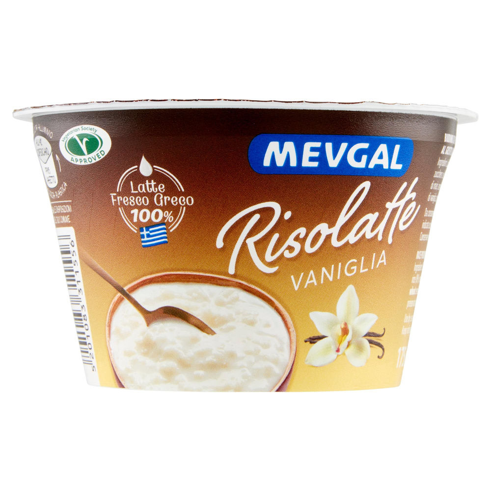 DESSERT GRECO RISOLATTE MEVGAL ALLA VANIGLIA VASETTO 175 G - 1