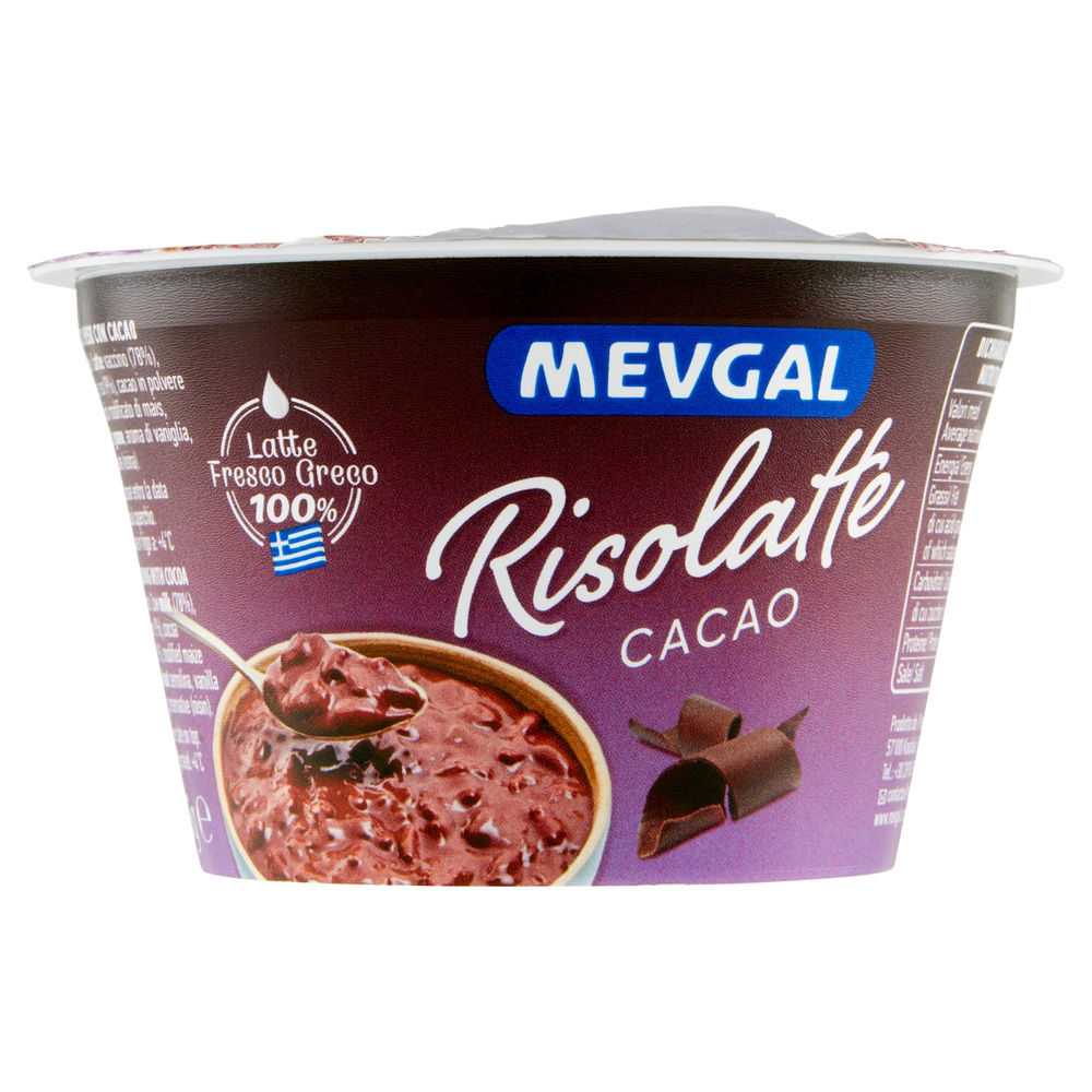 DESSERT GRECO RISOLATTE MEVGAL AL CACAO VASETTO 175 G - 0