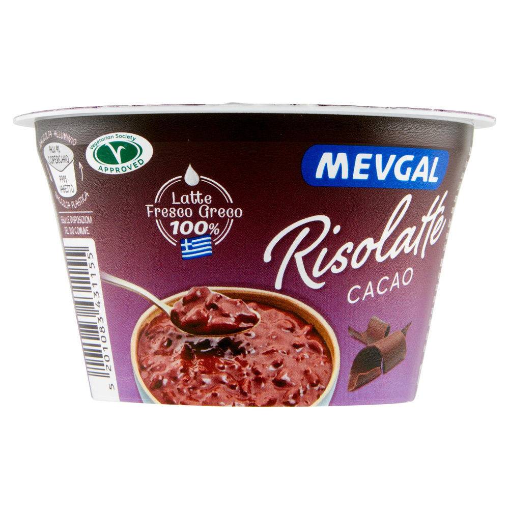 DESSERT GRECO RISOLATTE MEVGAL AL CACAO VASETTO 175 G - 1