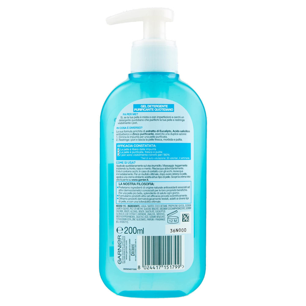 DETERGENTE SKIN ACTIVE PURE GEL PROFONDO DISPENSER ML.200 - 1
