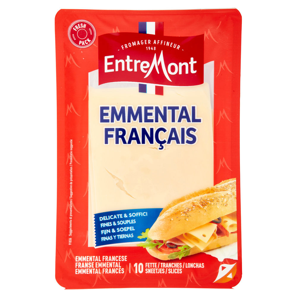 EMMENTAL FRANCESE 10 FETTE ENTREMONT VASCHETTA 150 G - 5