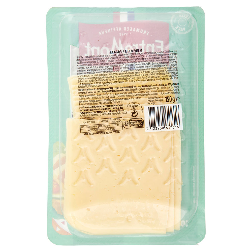 EDAMER 10 FETTE ENTREMONT VASCHETTA 150G - 1