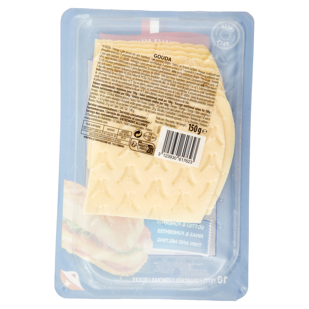 GOUDA 10 FETTE ENTREMONT VASCHETTA 150G - 1