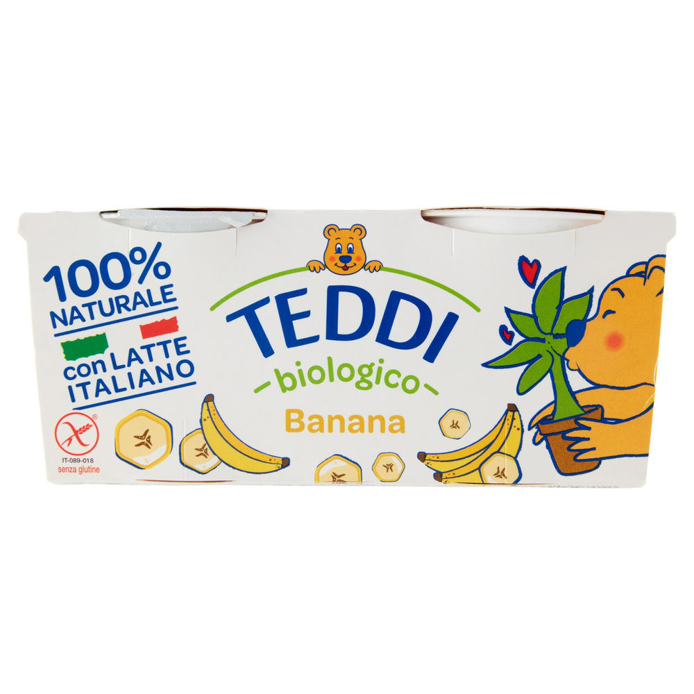 YOGURT TEDDI BIO FATT SCALDASOLE BANANA 2X115 G - 5