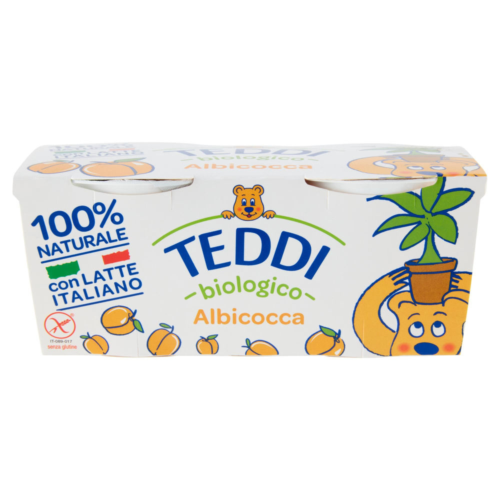 YOGURT TEDDI BIO FATT SCALDASOLE ALBICOCCA 2X115 G - 2