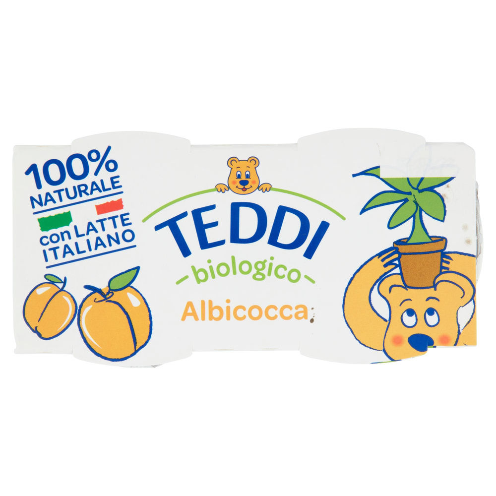YOGURT TEDDI BIO FATT SCALDASOLE ALBICOCCA 2X115 G - 7