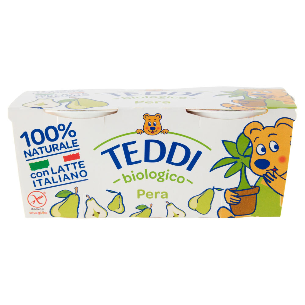 YOGURT TEDDI BIO FATT SCALDASOLE PERA 2X115 G - 6