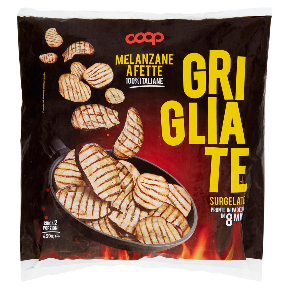 MELANZANE GRIGLIATE SURGELATE COOP G 450 - 0