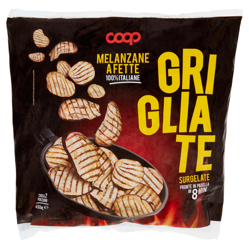 MELANZANE GRIGLIATE SURGELATE COOP G 450 - 2