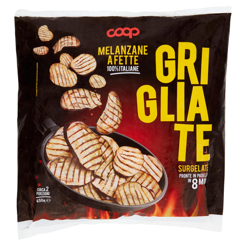 MELANZANE GRIGLIATE SURGELATE COOP G 450 - 3